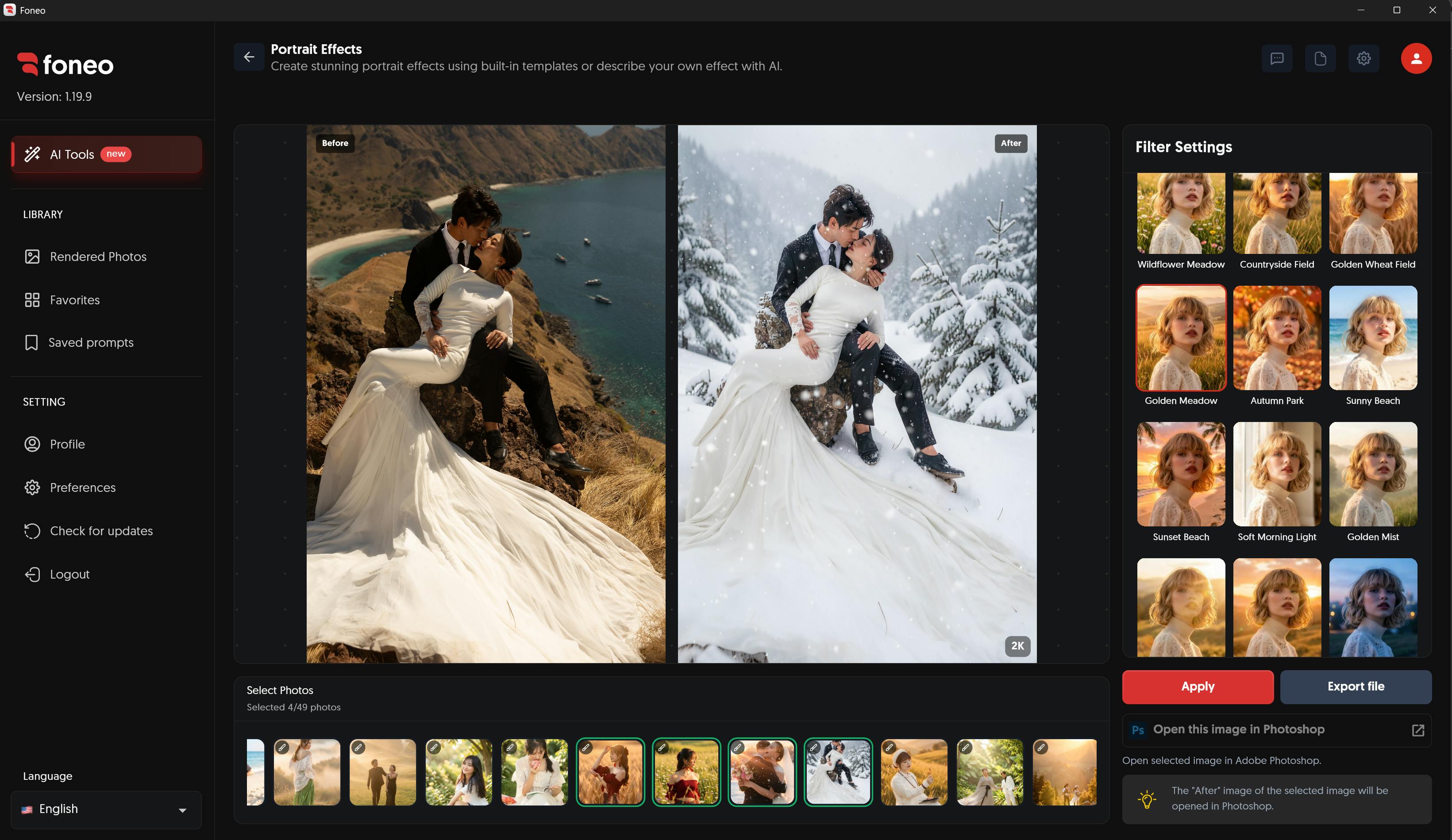 Foneo - AI Photo Editor preview 4