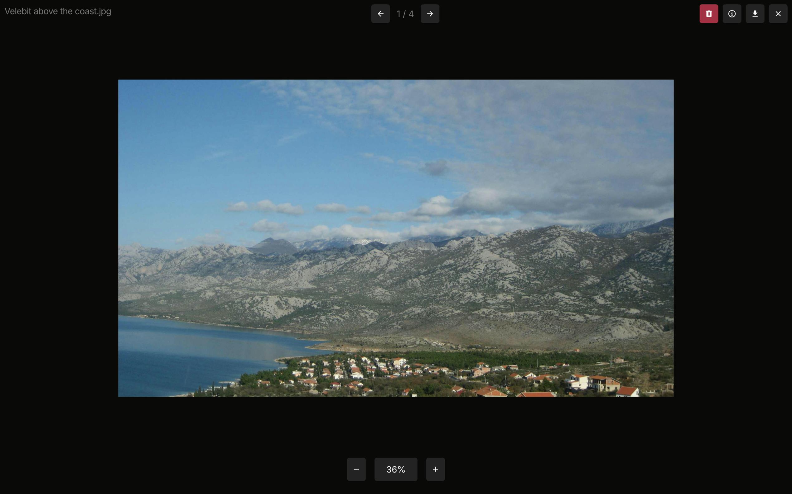 Hoodik Cloud preview 2