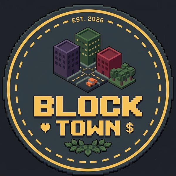 Blocktown Game - AI Controls the world preview 2
