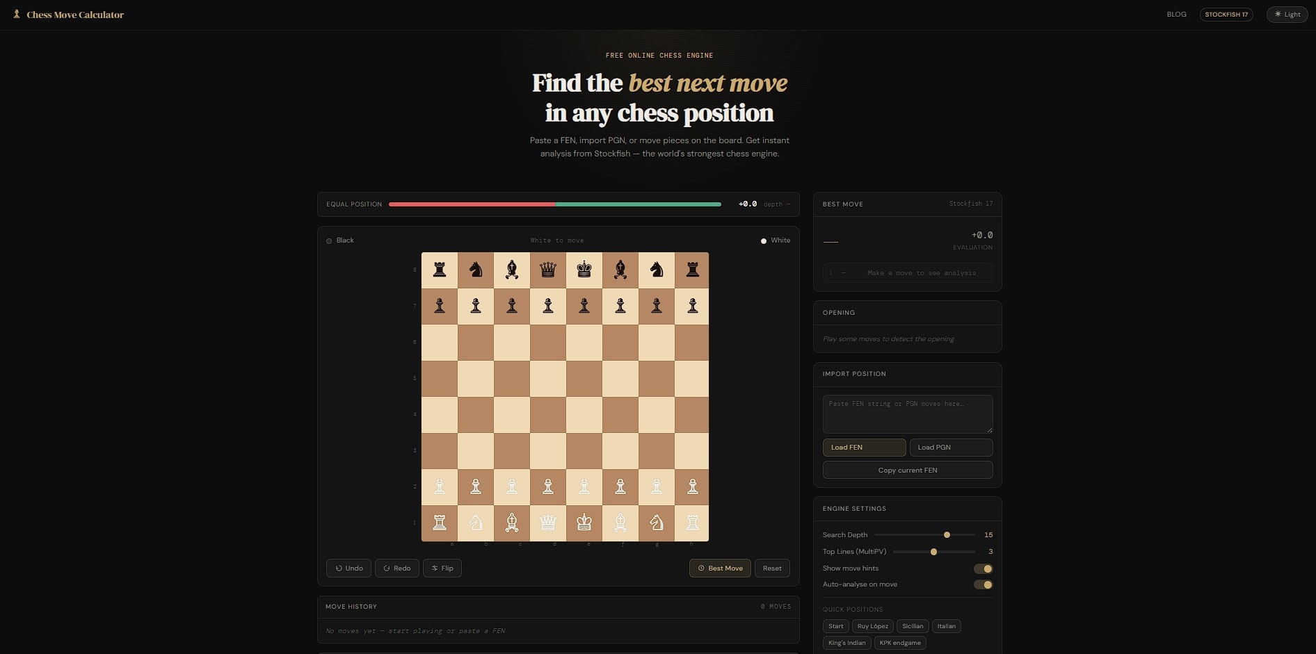 Chess Move Calculator preview 2