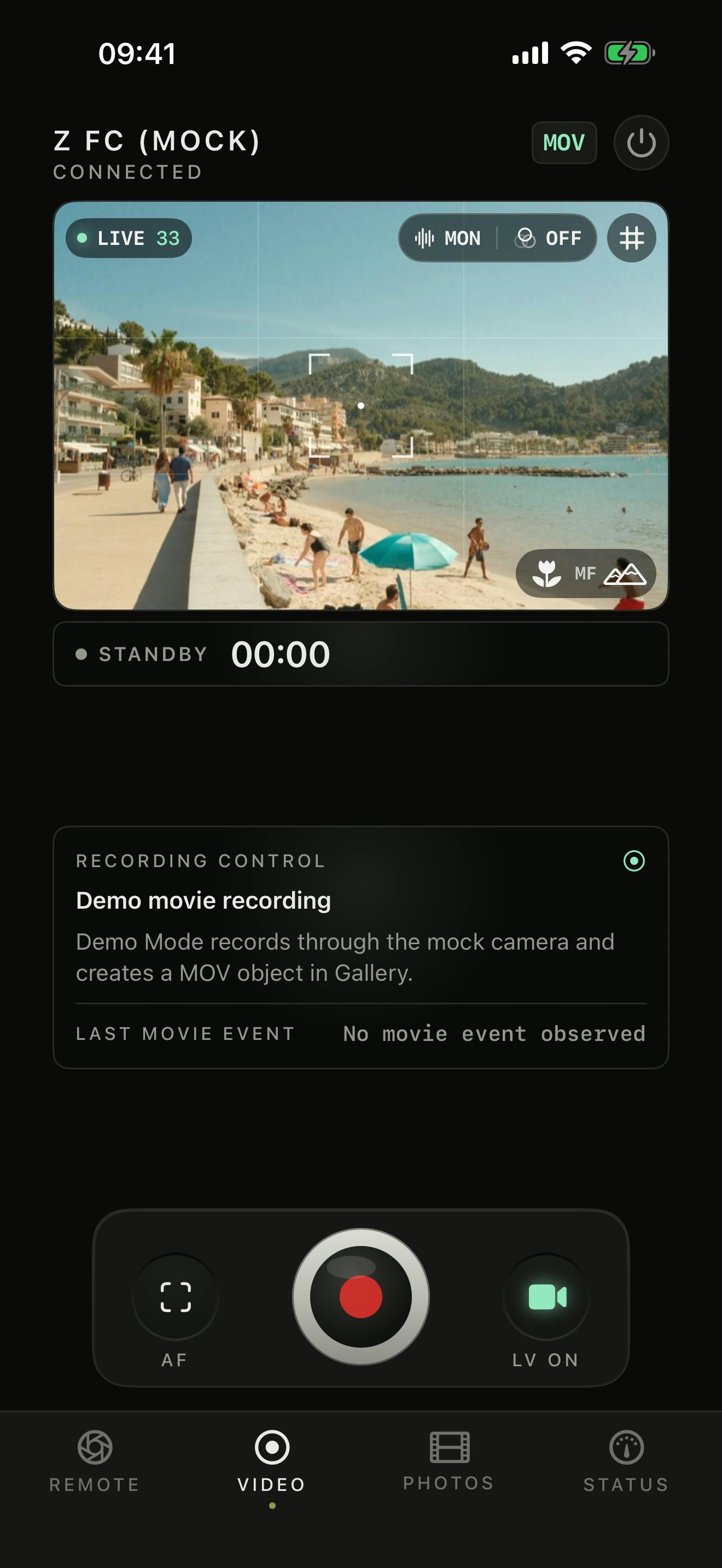 Wi-Fi remote for the Nikon Z fc and Z f preview 3
