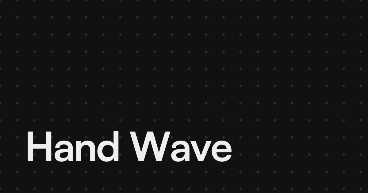 Hand Wave preview 2