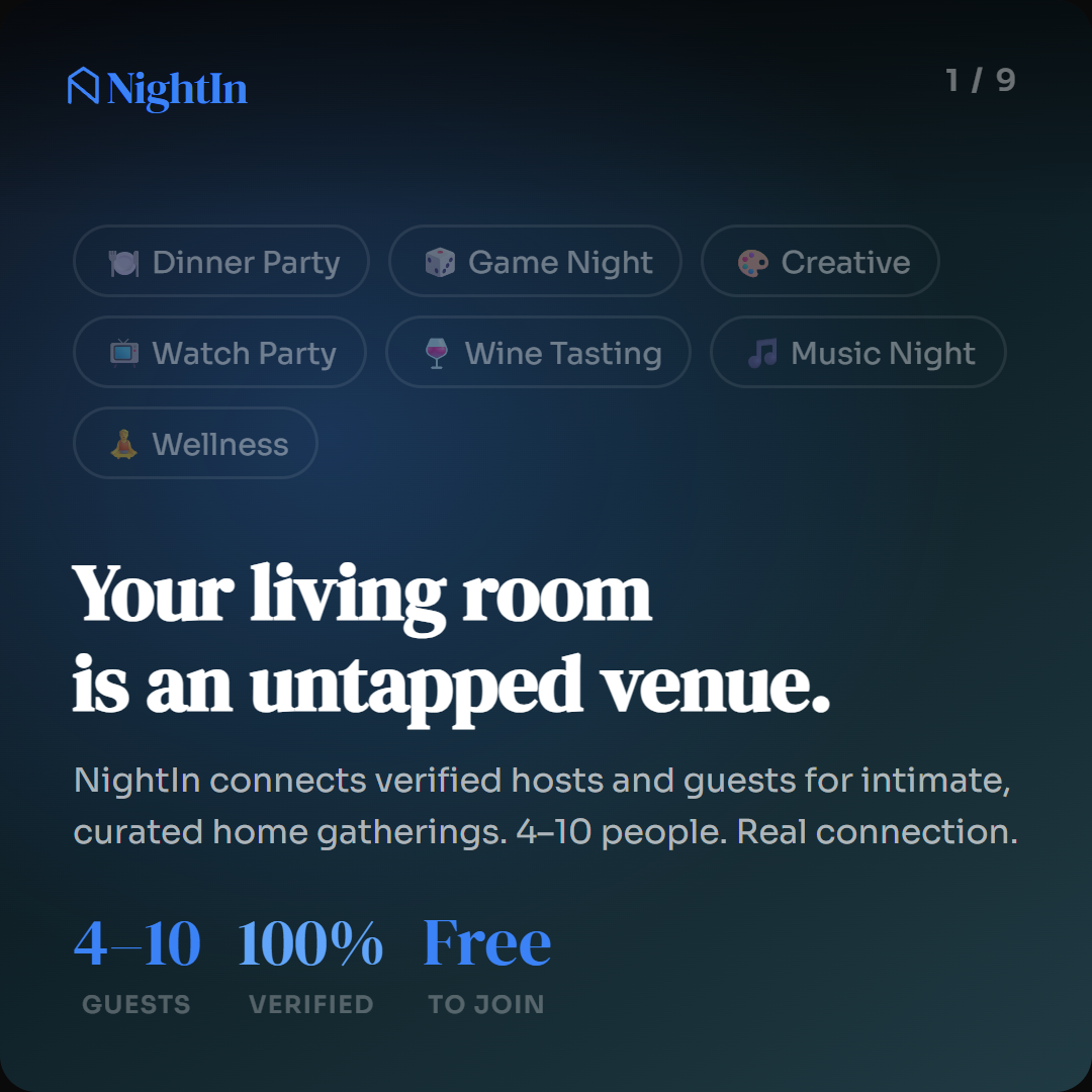 NightIn - Find your People preview 3