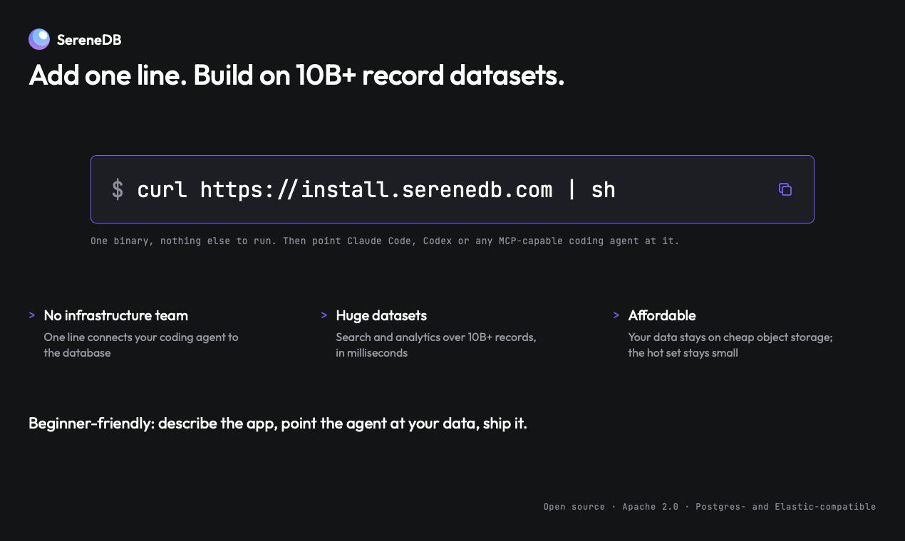 SereneDB preview 6
