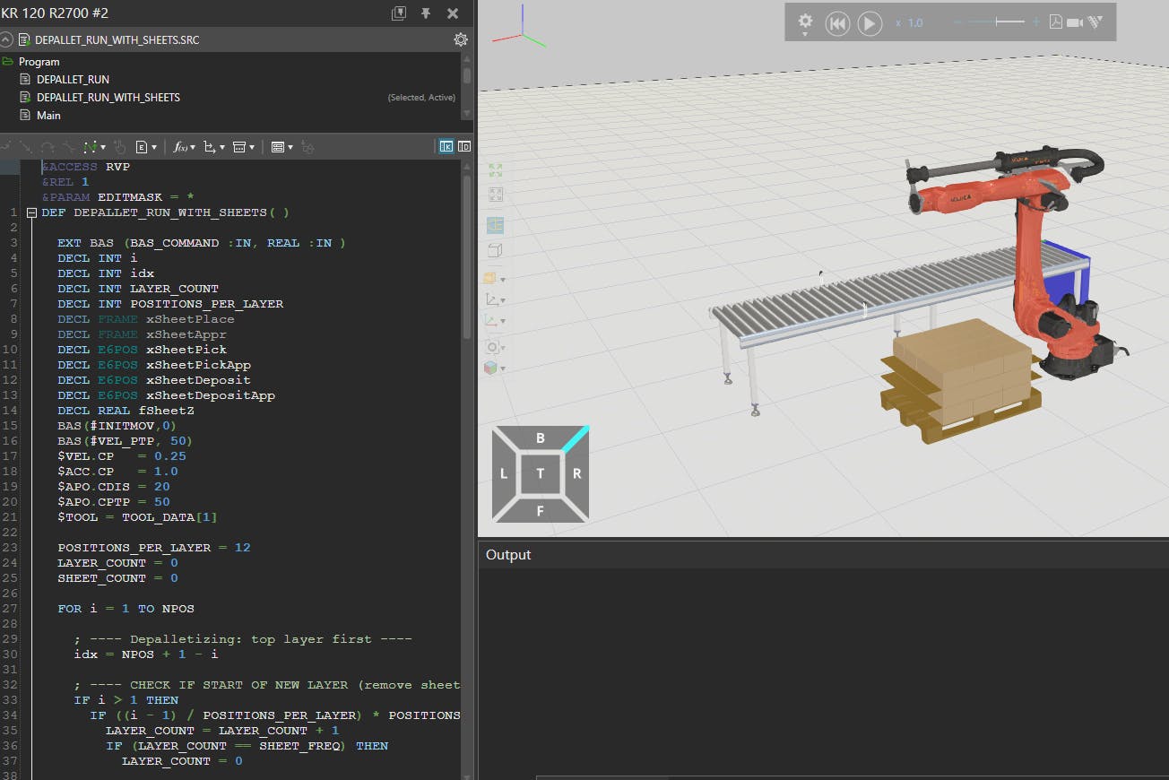 Robot Palletizing Software preview 3