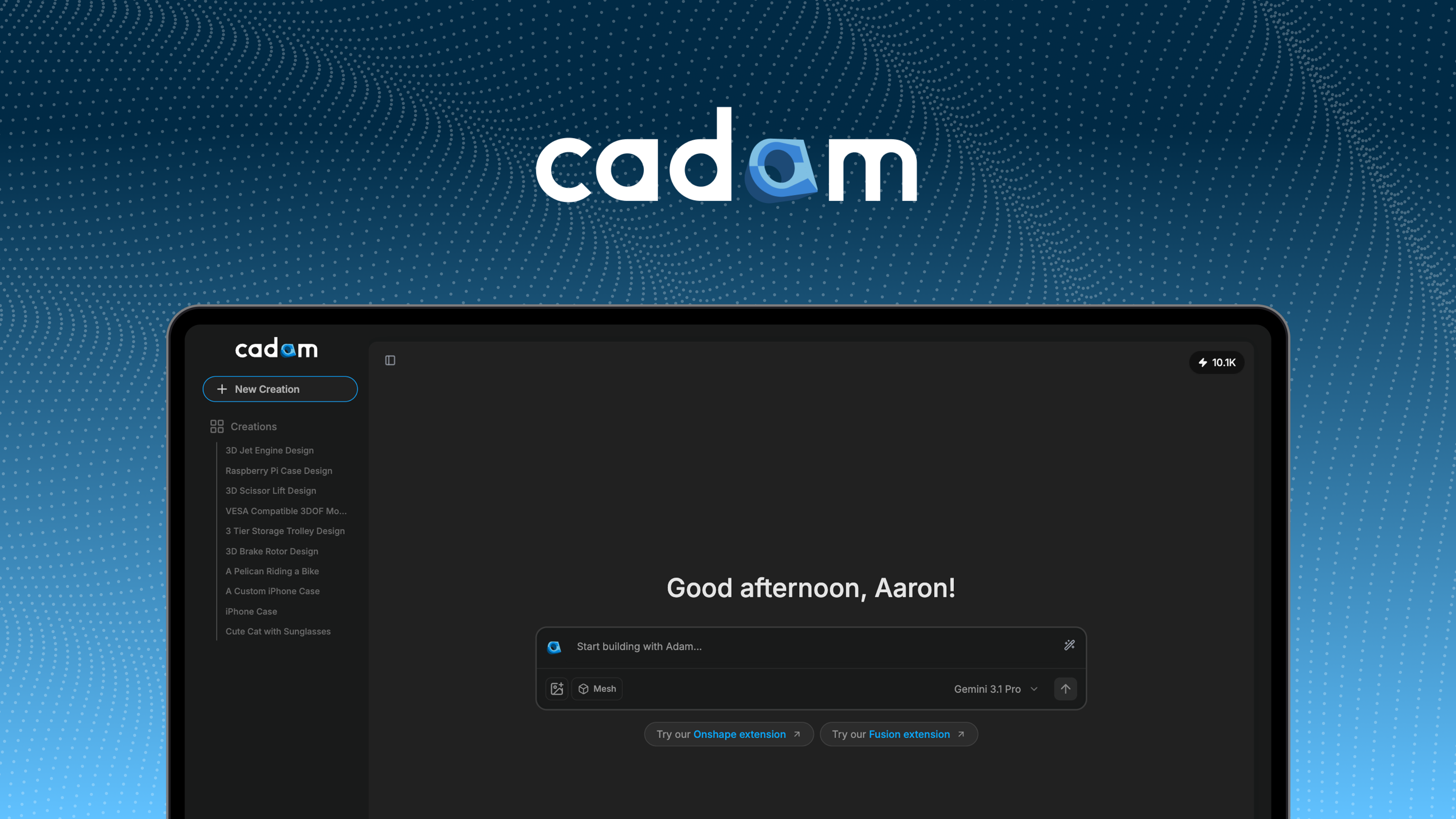 CADAM preview 2