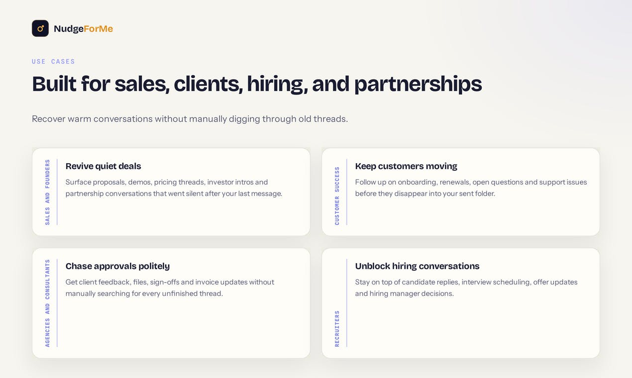 NudgeForMe preview 5