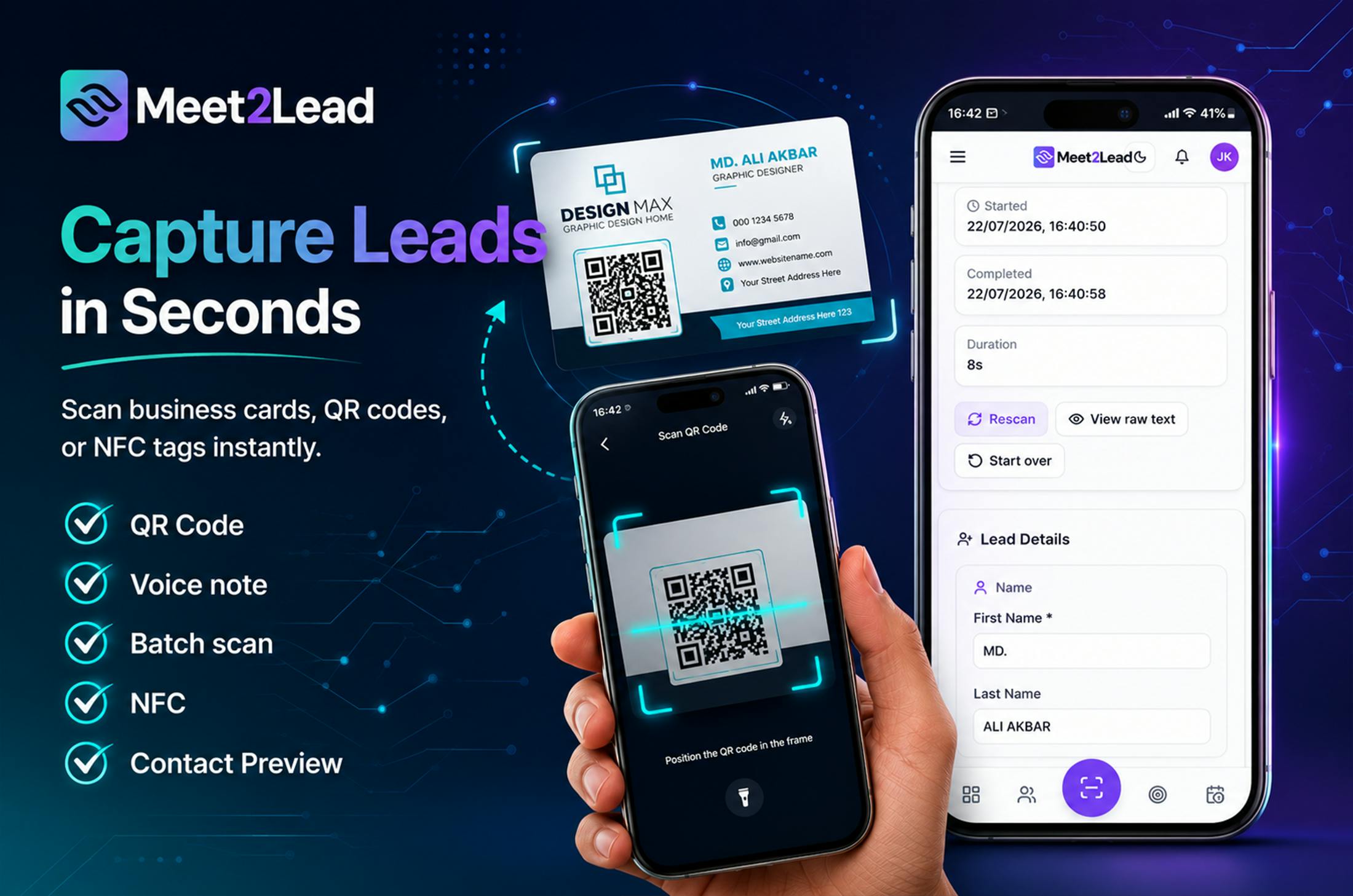 Meet2Lead preview 3