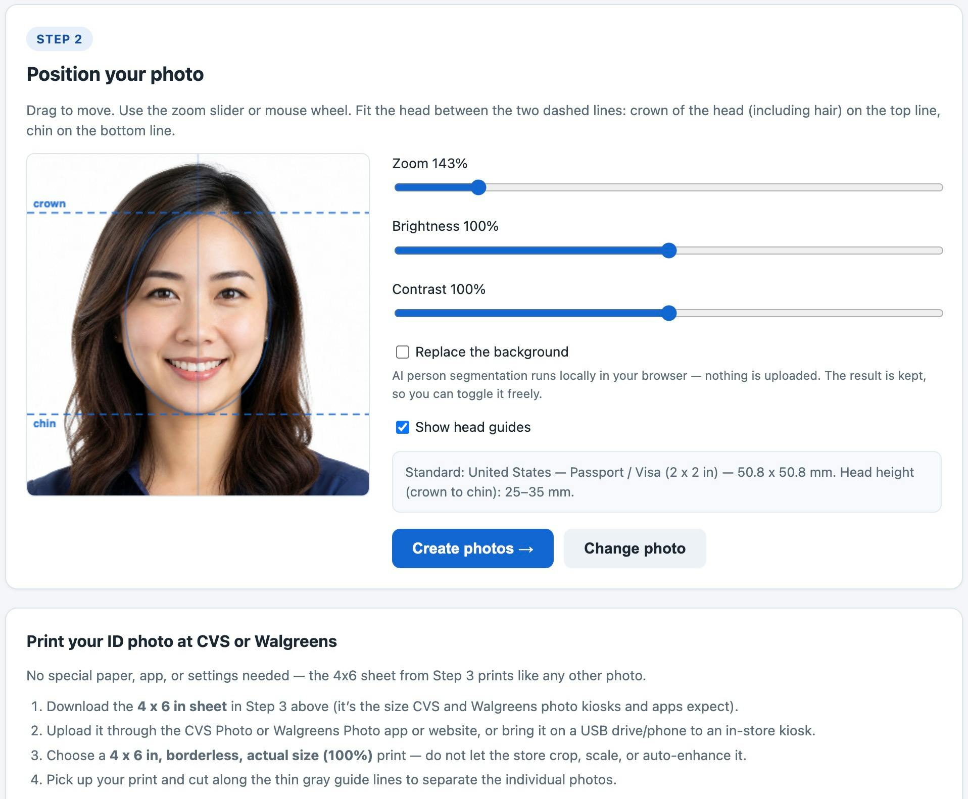 ID Photo Maker preview 3