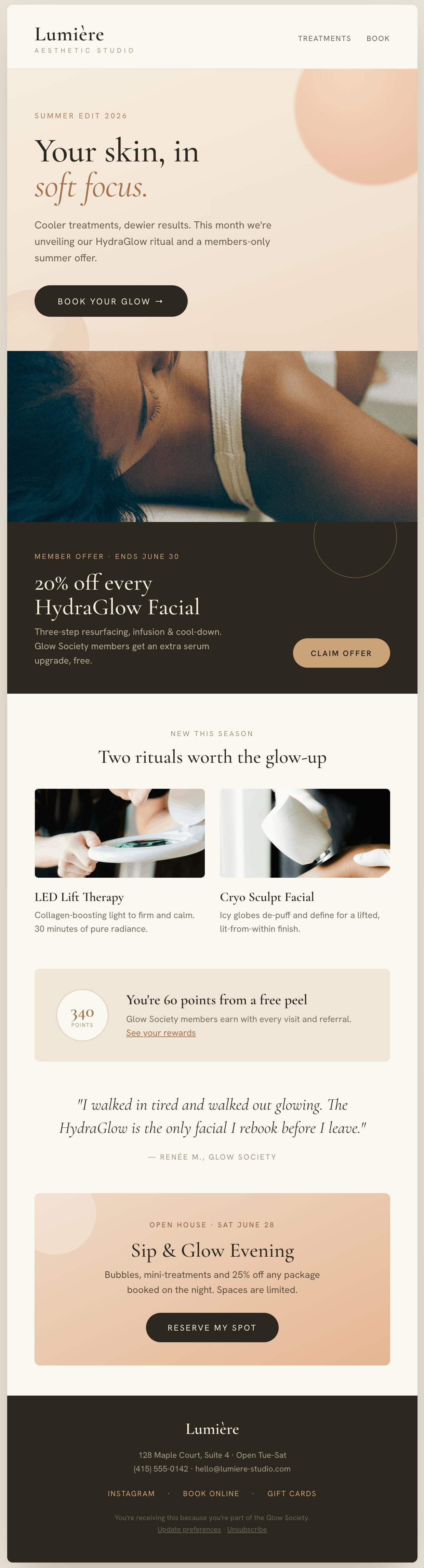 Sway Email. Email marketing for everyone preview 6