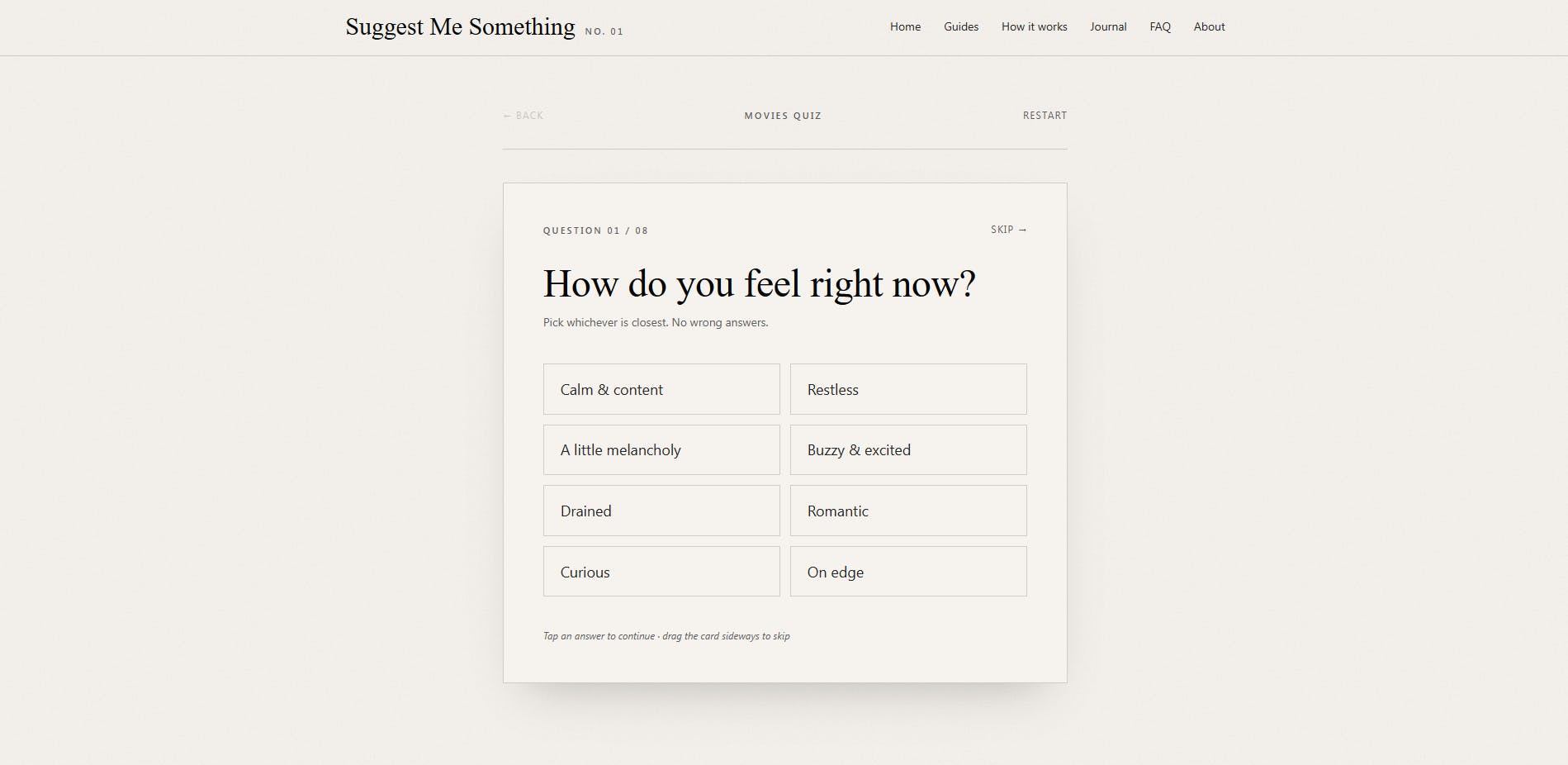 Suggest Me Something preview 3