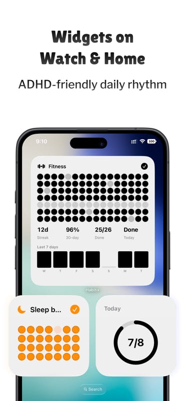 Habit Tracker - Habitix preview 2