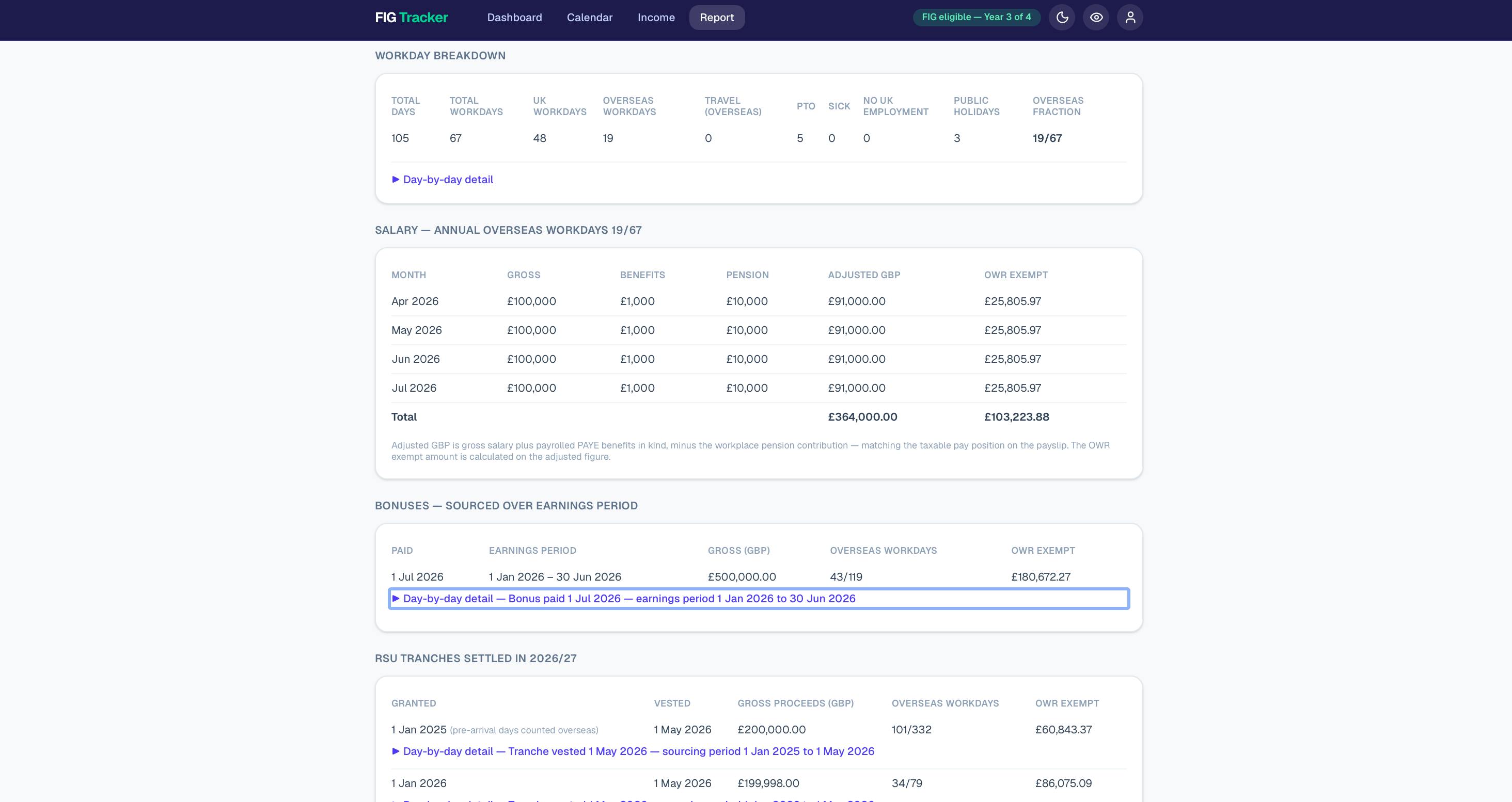 FIG Tracker preview 3