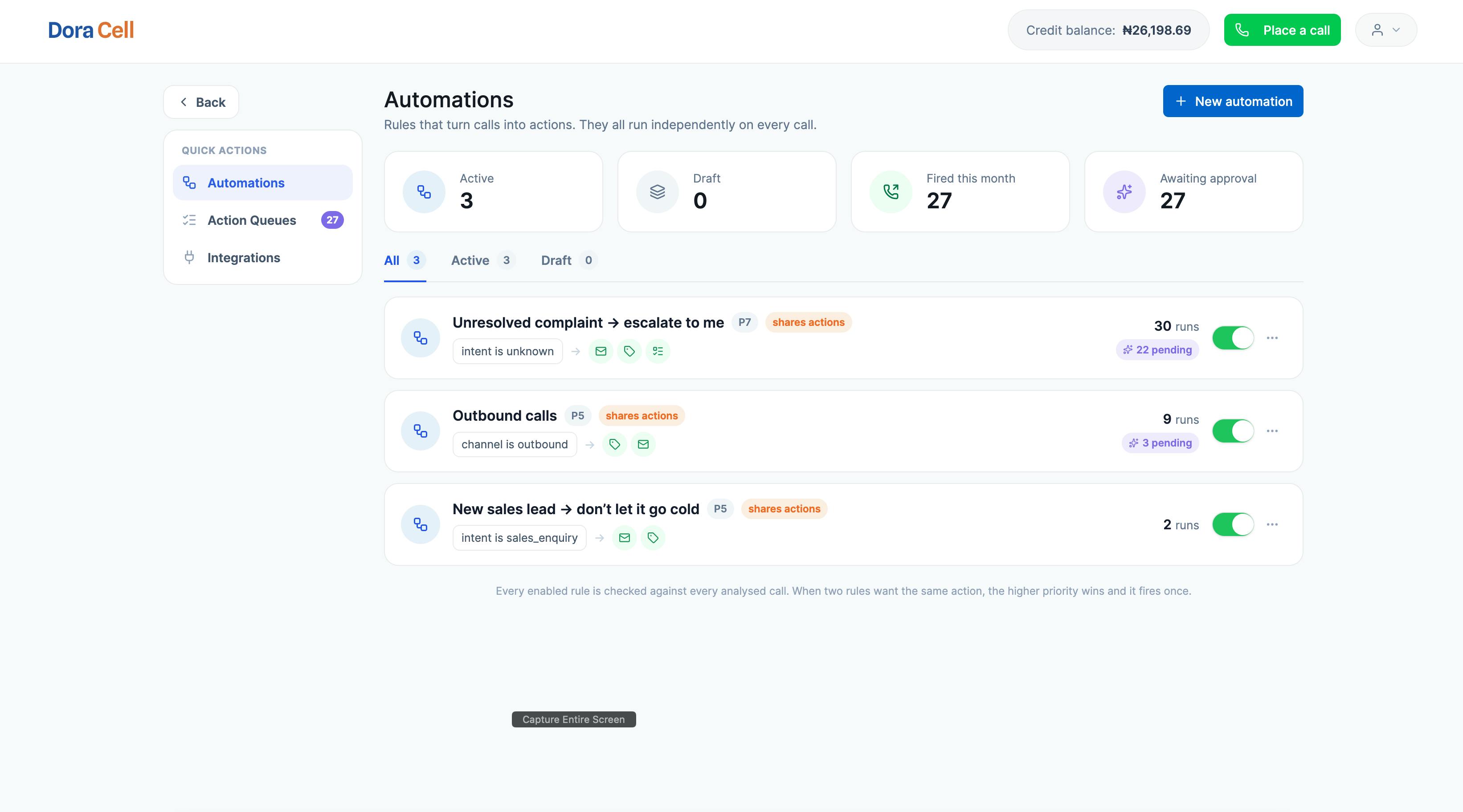 Make Calls. Turn Calls Into Actions preview 2
