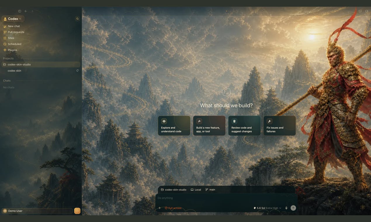 Codex Skin Studio preview 3