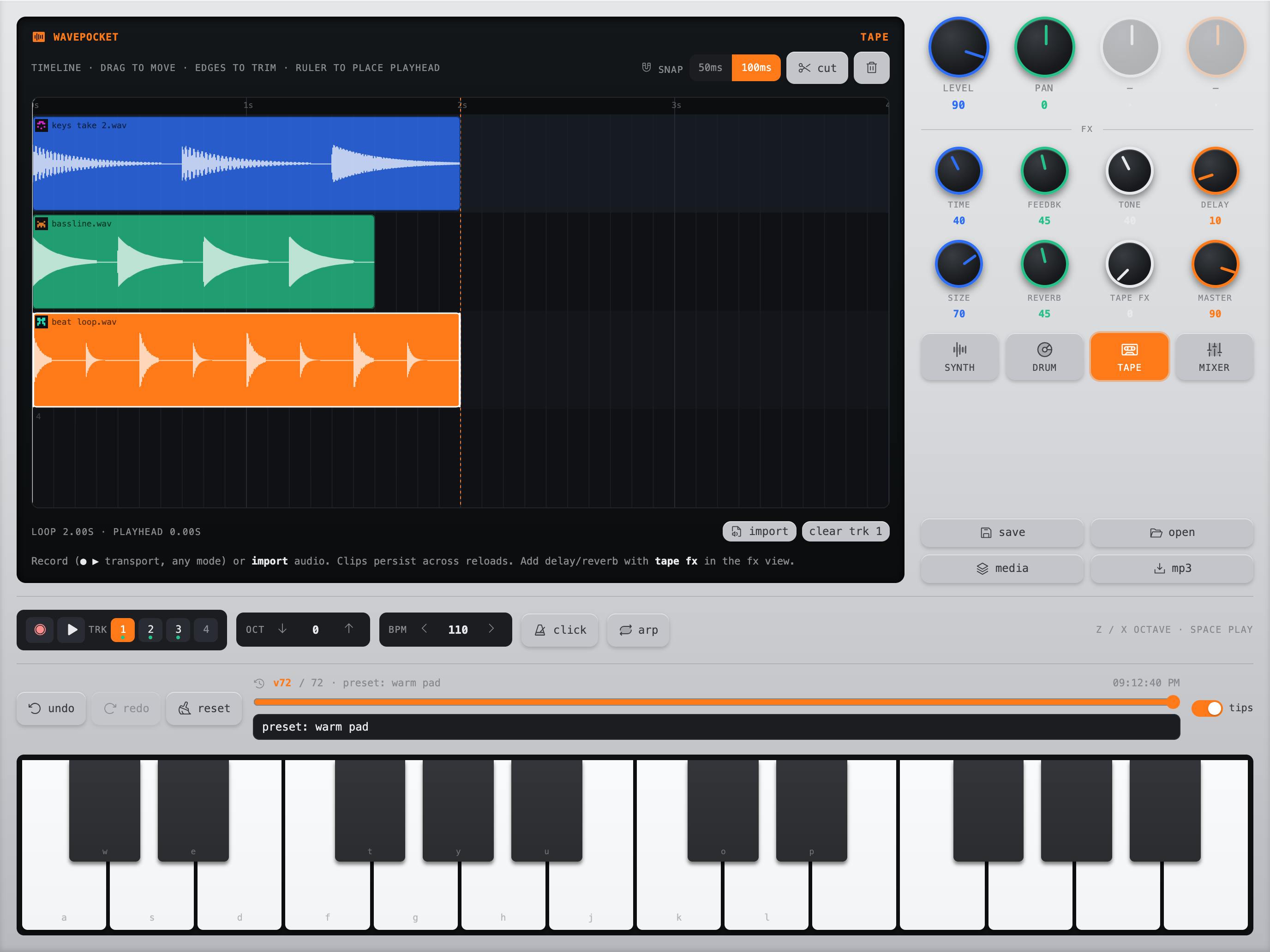 Wavepocket ▶︎•၊||၊||။၊|။ preview 4