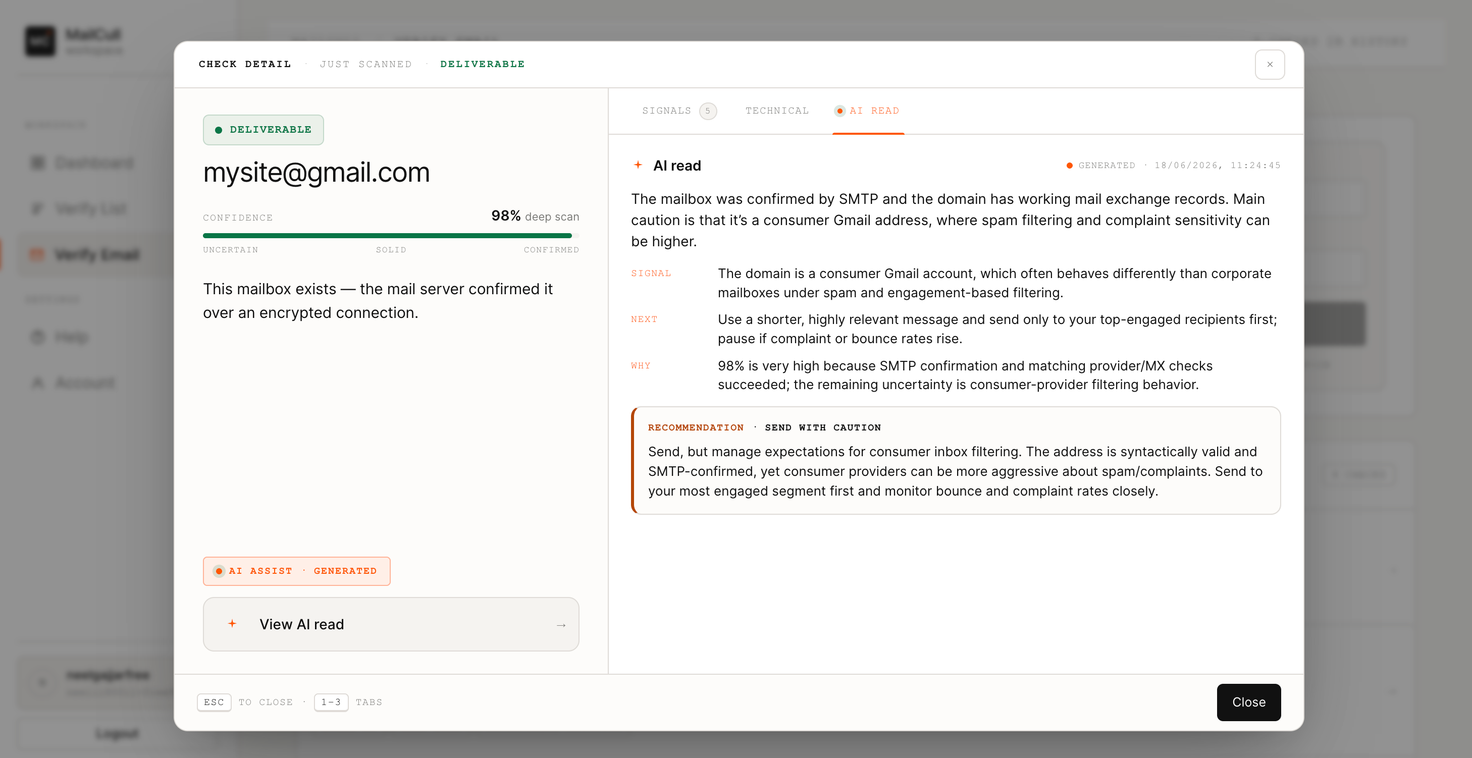 MailCull preview 3