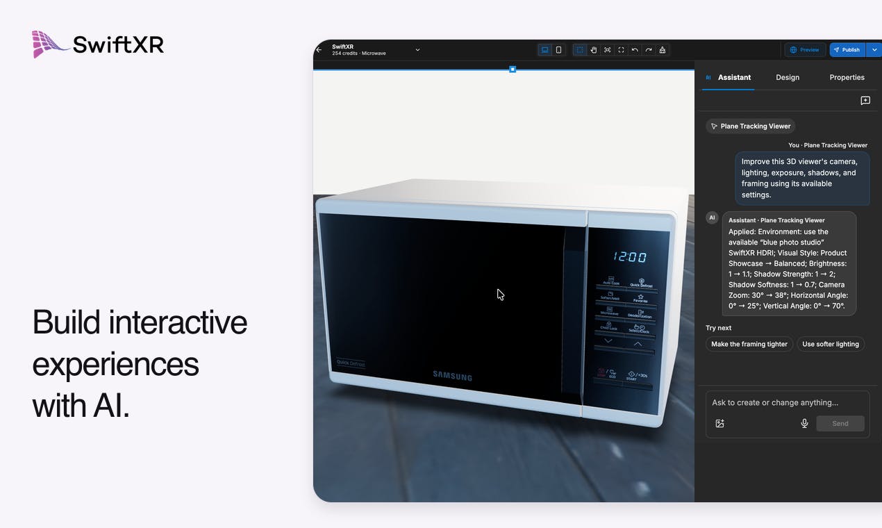 SwiftXR preview 2