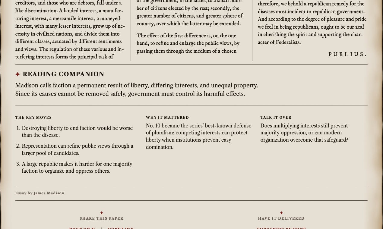 Federalist Reader preview 3
