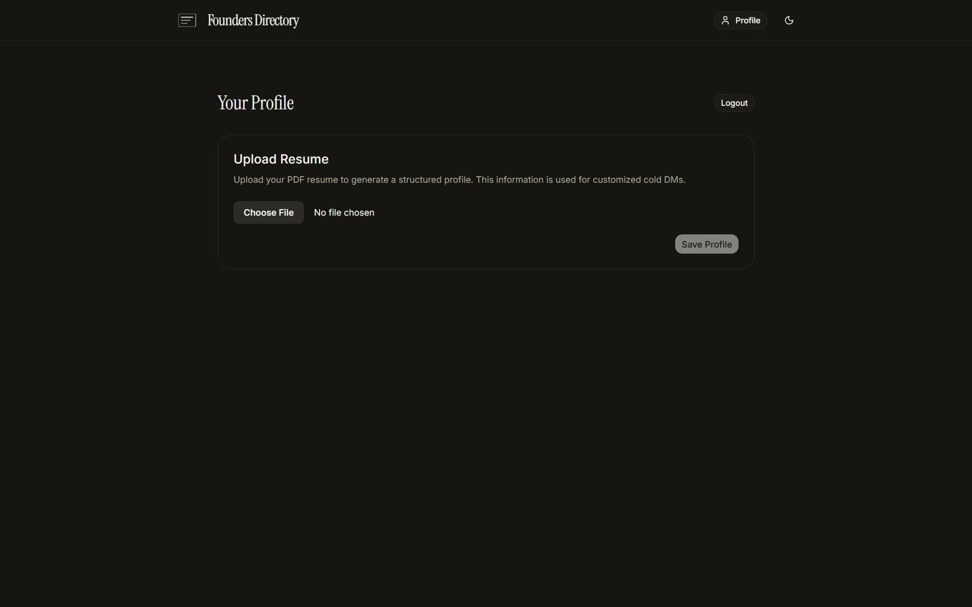 Founders Directory preview 4