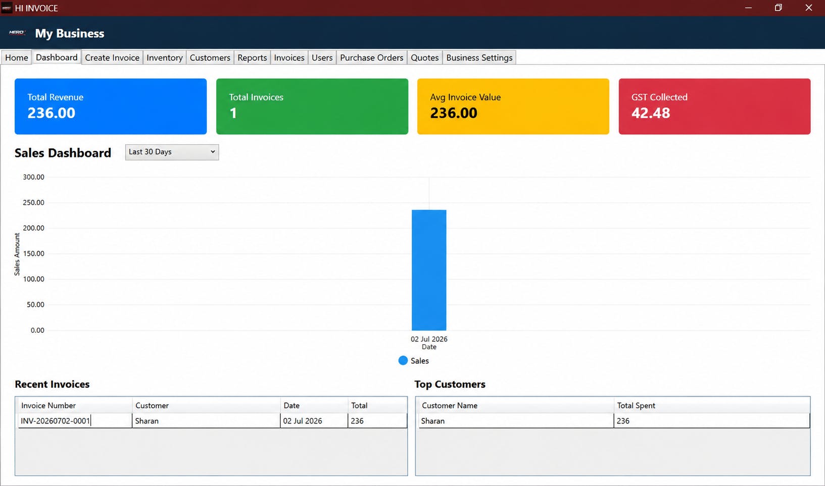 Hi Invoice preview 4