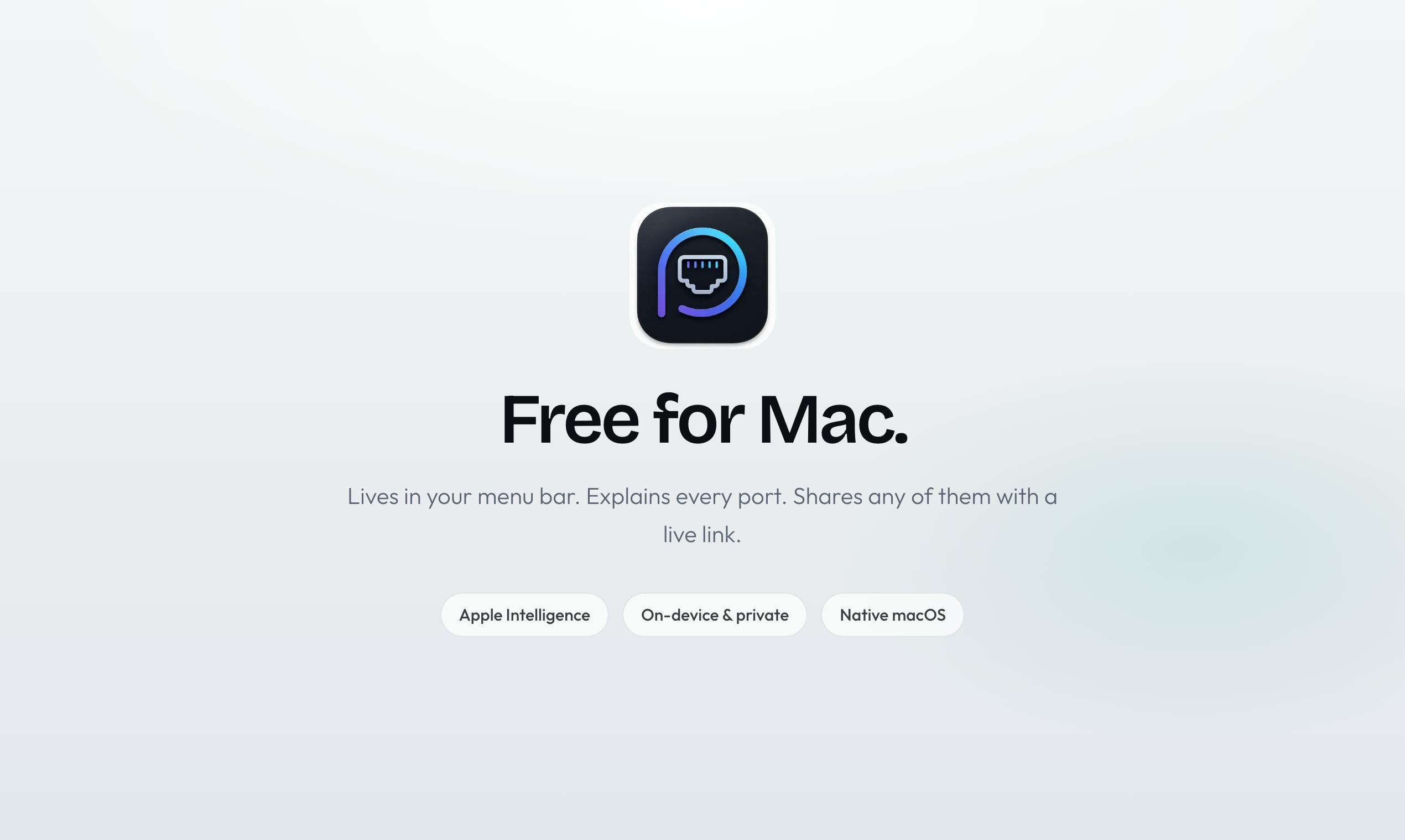 Port Radar for macOS preview 6
