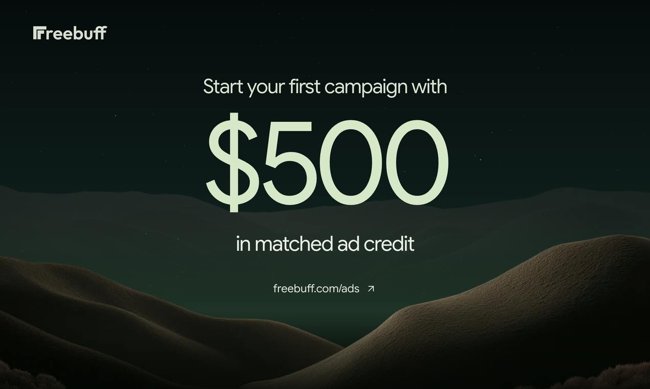 Freebuff Ads preview 5