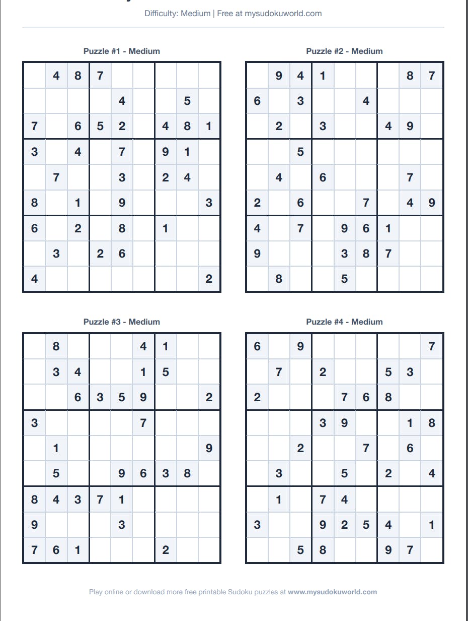 MySudokuWorld preview 3
