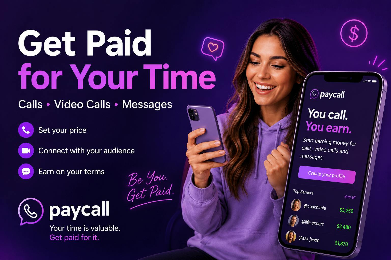 Paycall.me preview 2