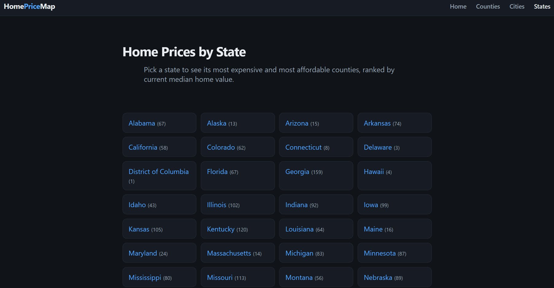 Home Price Map — Median Home Values Maps preview 4