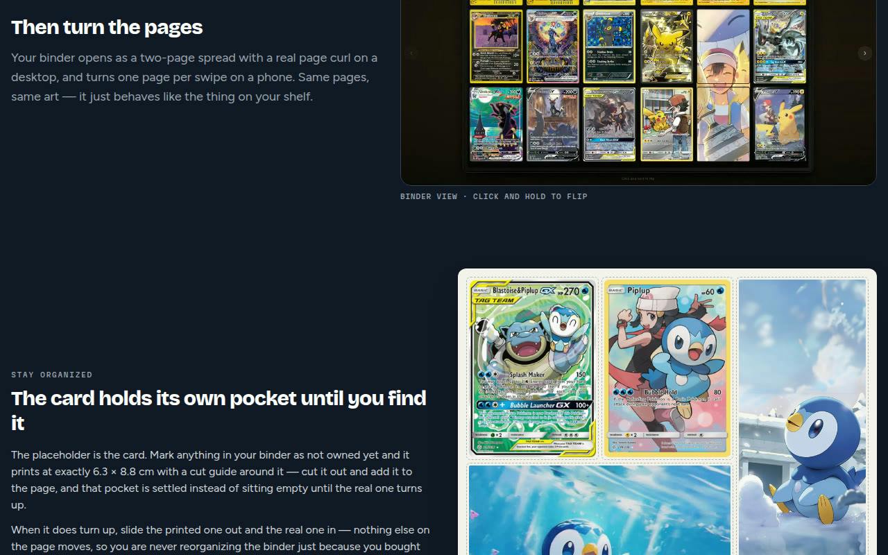 Pokébinder preview 4