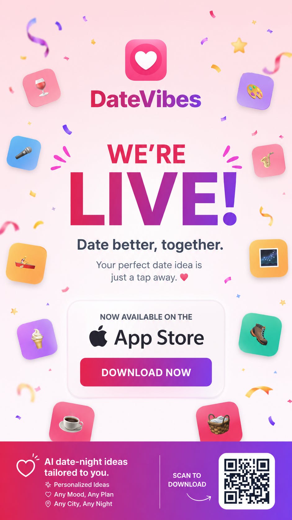 DateVibes - AI Date Night Ideas preview 3