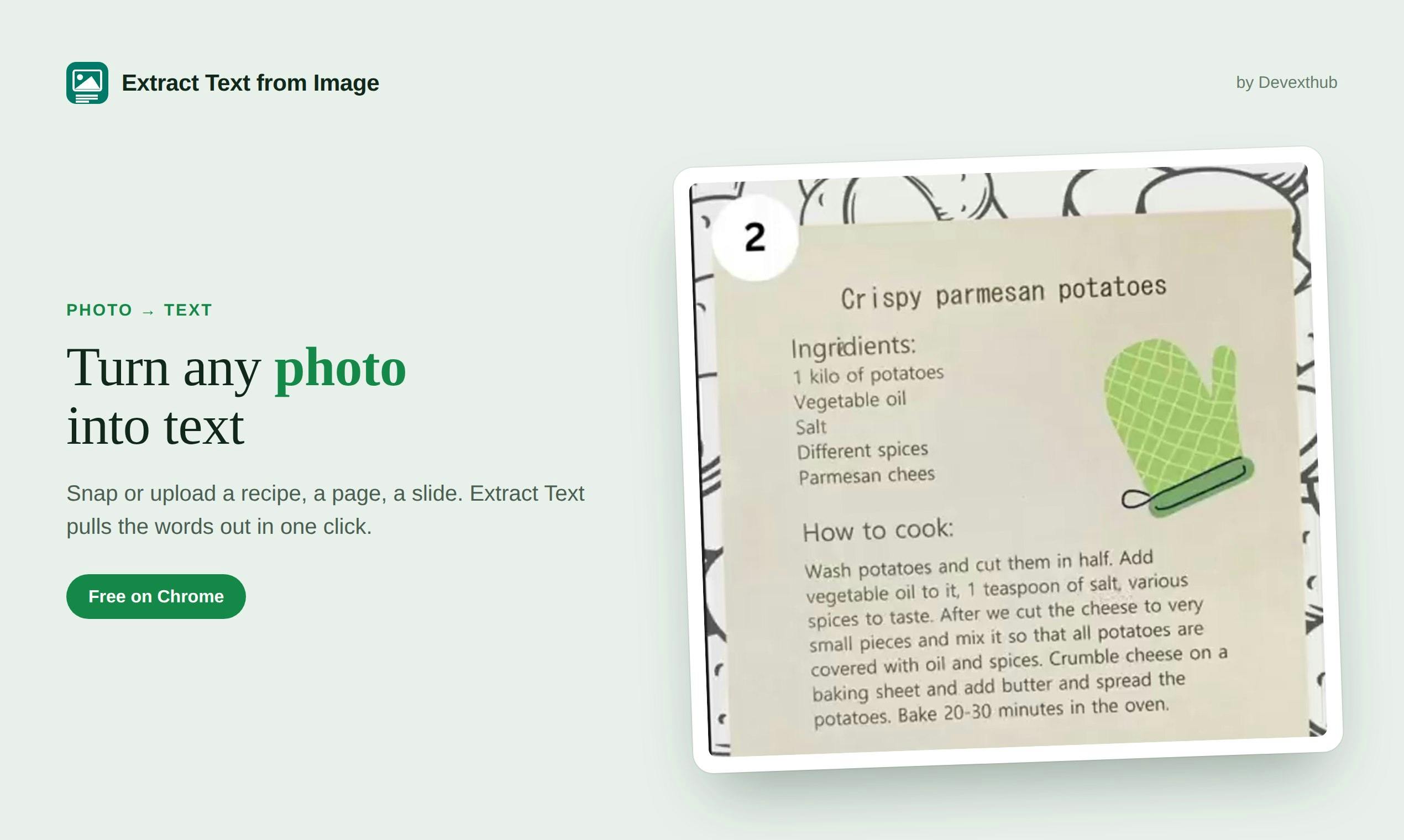 Extract Text from Image preview 3
