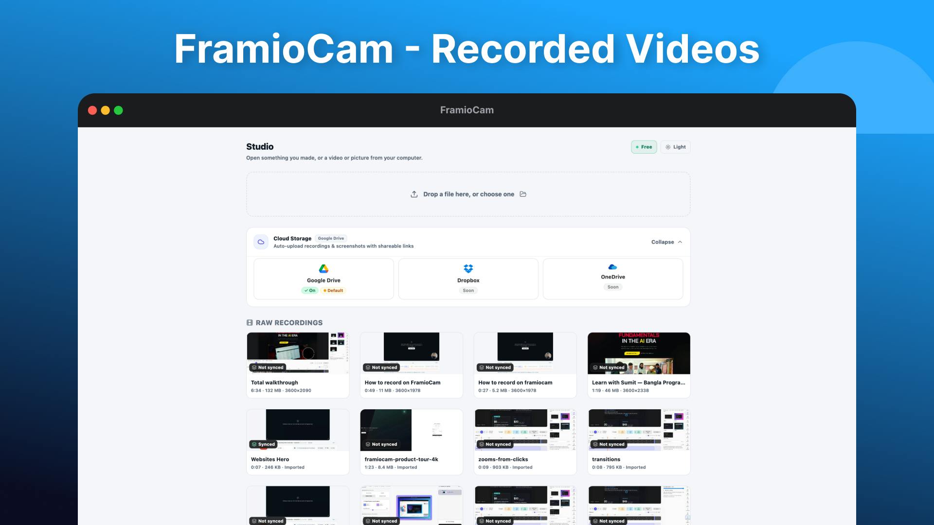 FramioCam preview 4