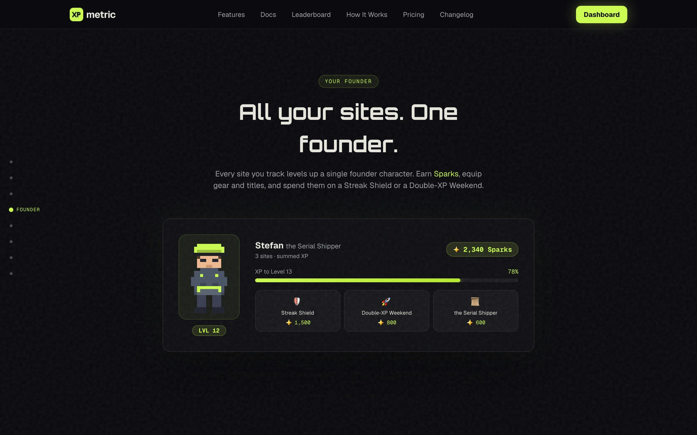 XPmetric preview 3