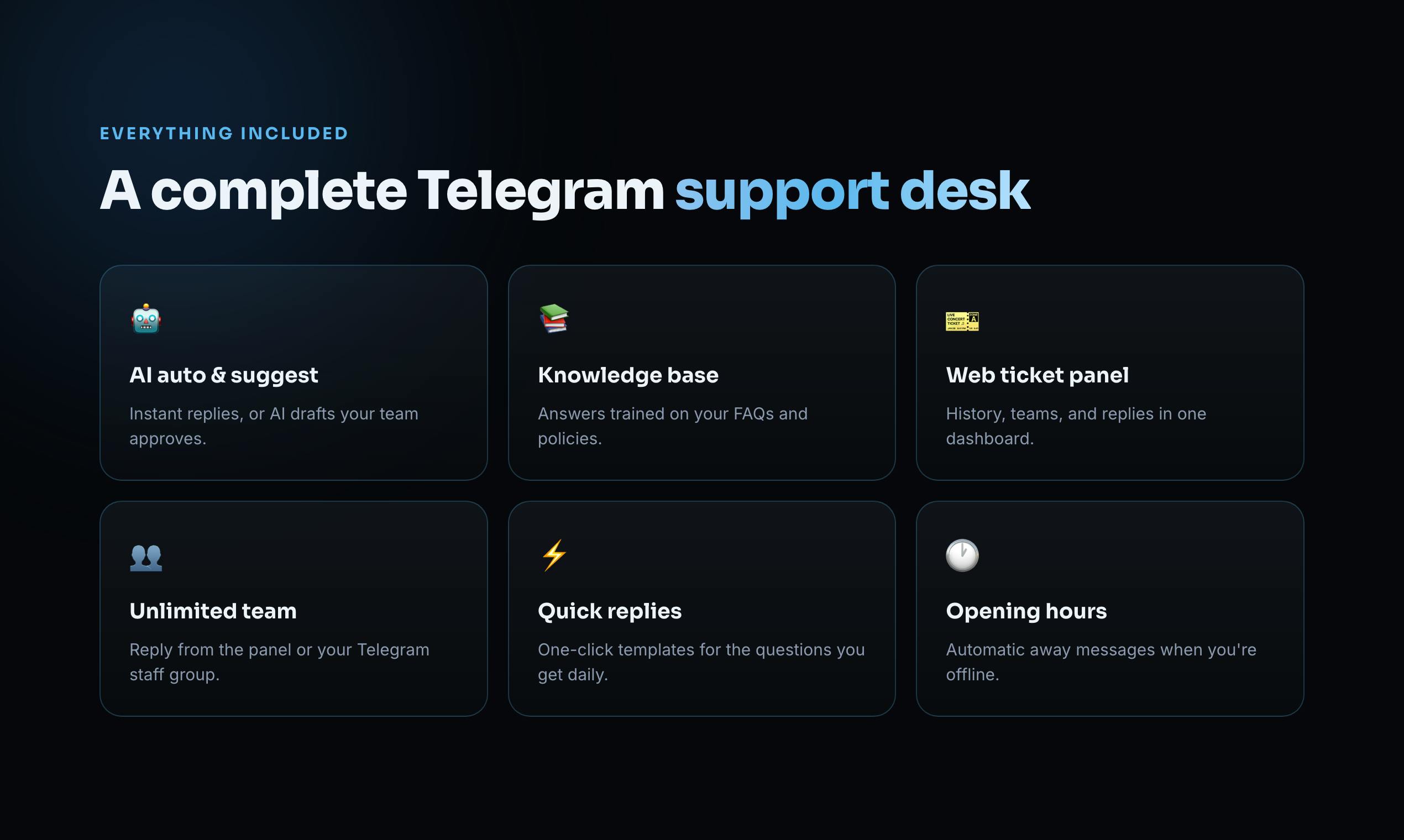 EZSuppBot preview 2