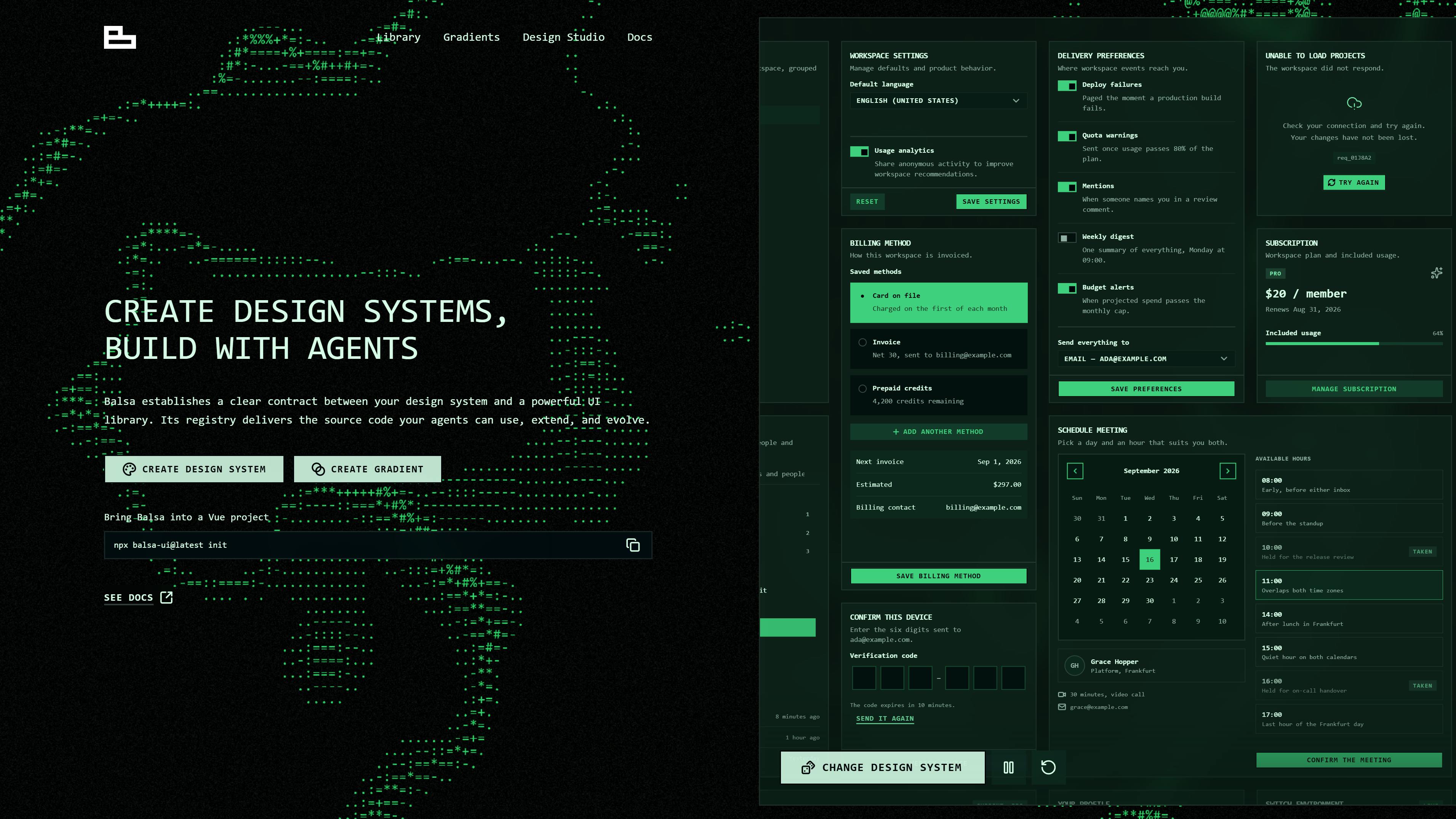 Balsa UI preview 7