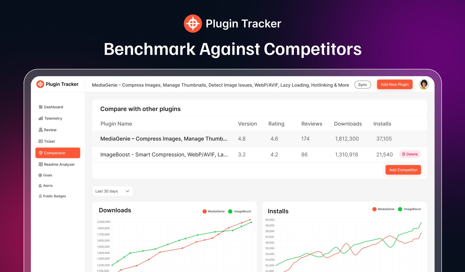 PluginTracker preview 5