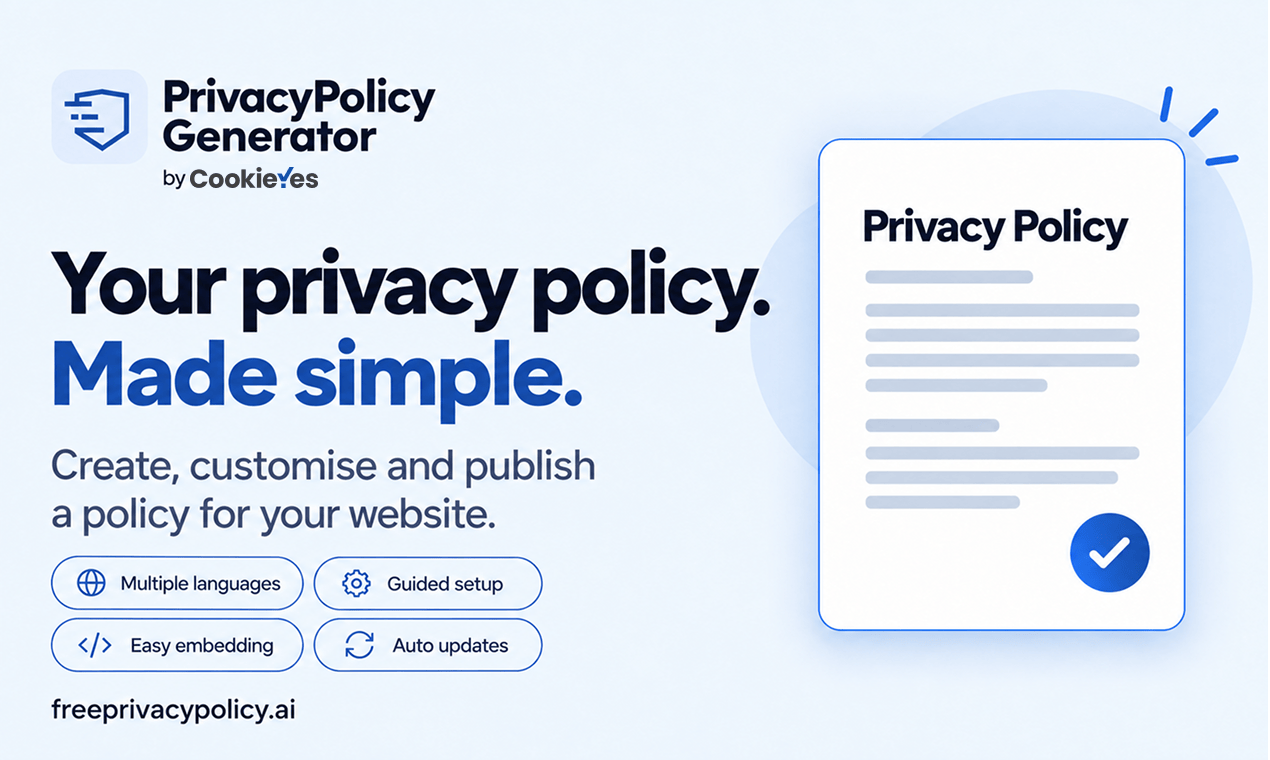 PrivacyPolicy Generator by CookieYes preview 2