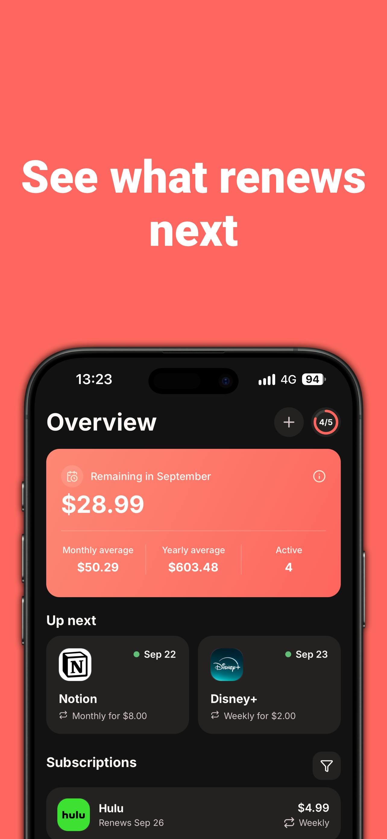 Unsub: Subscription Manager preview 6