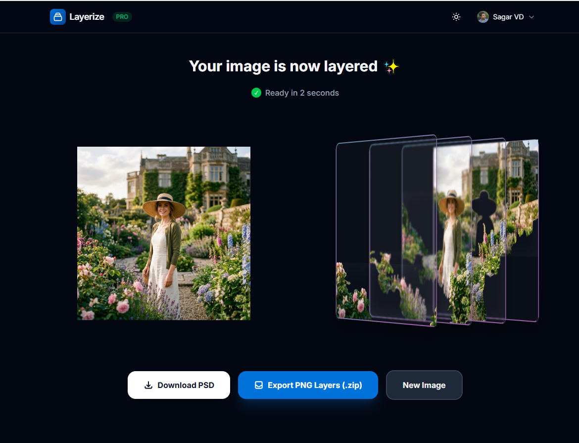 Layerize preview 2