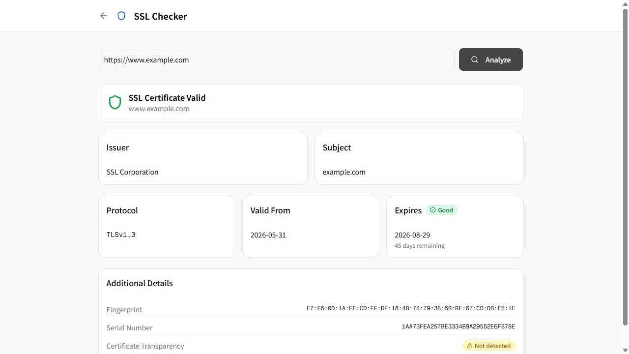 QuickSEO Toolkit preview 3