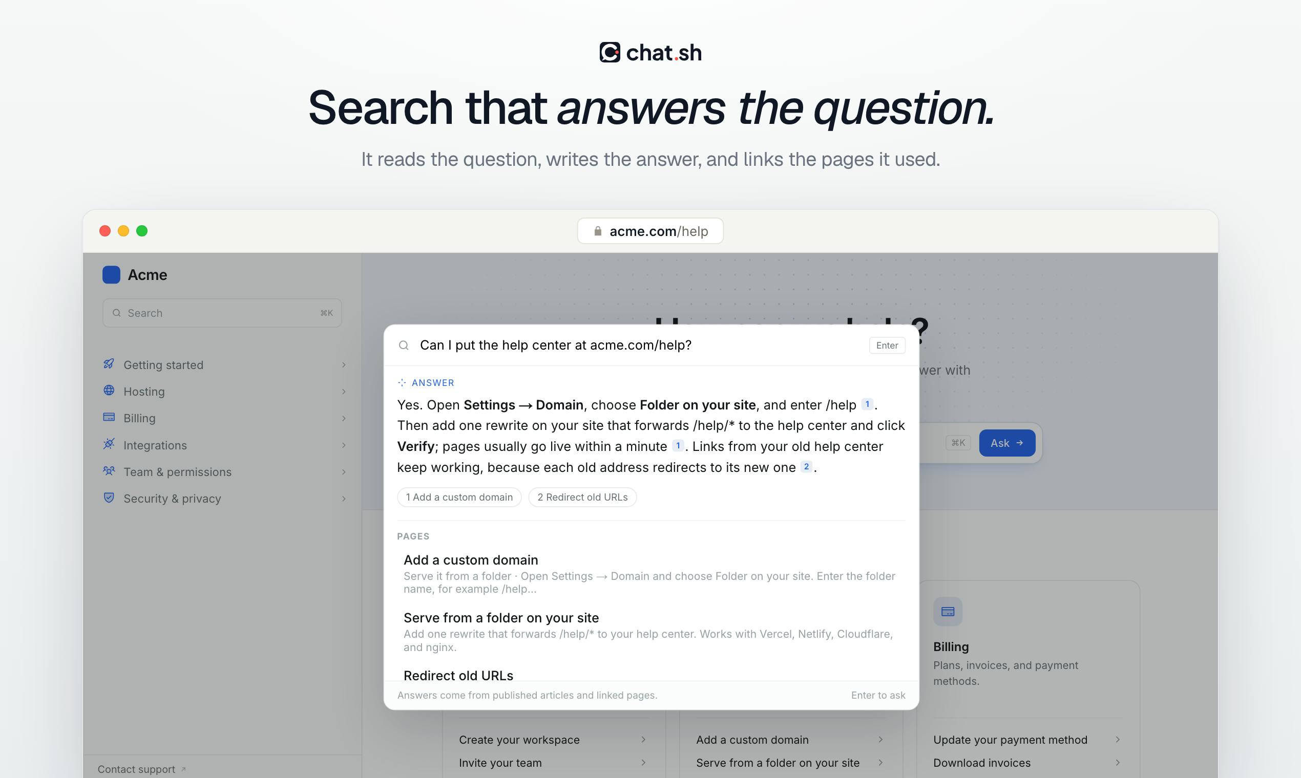 Chat.sh preview 3