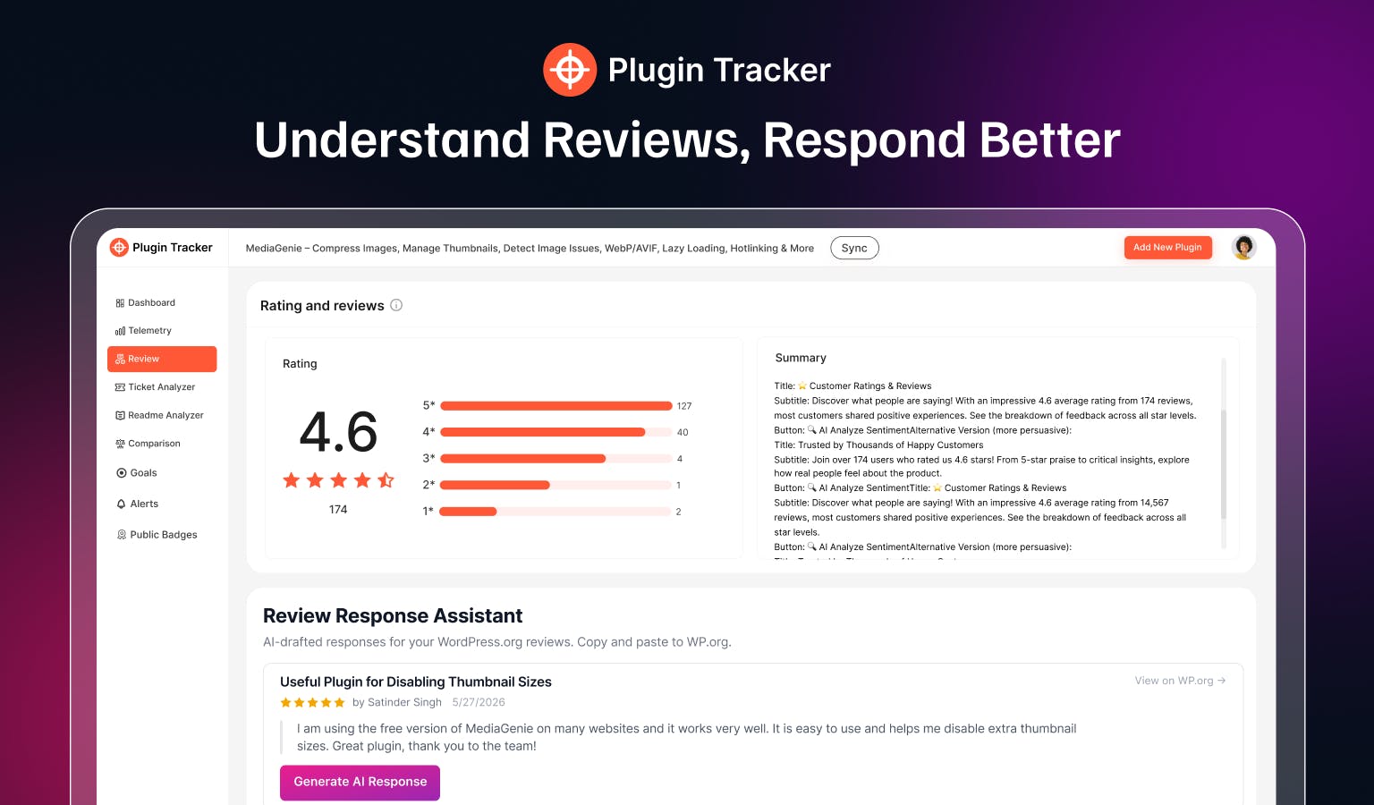 PluginTracker preview 4