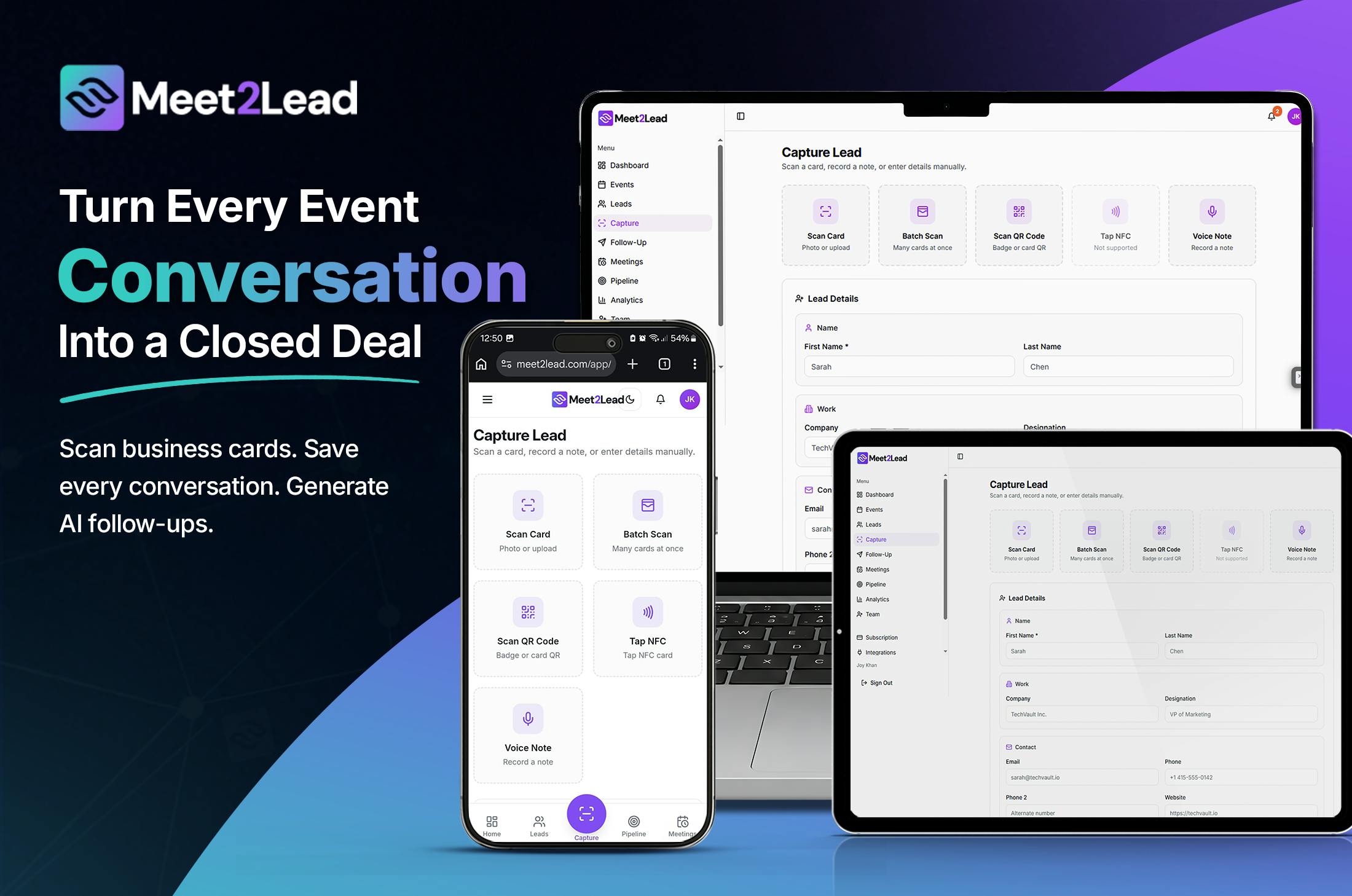 Meet2Lead preview 2