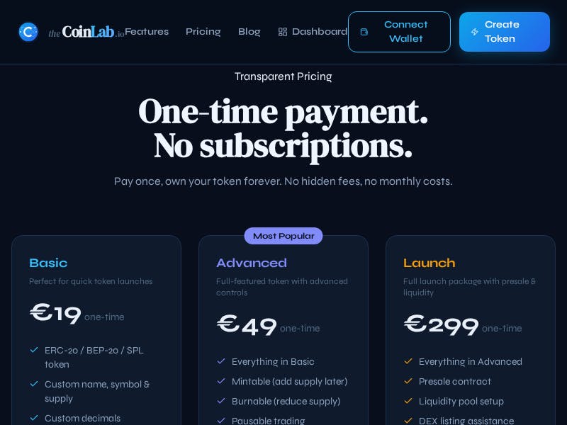 TheCoinLab.io preview 4