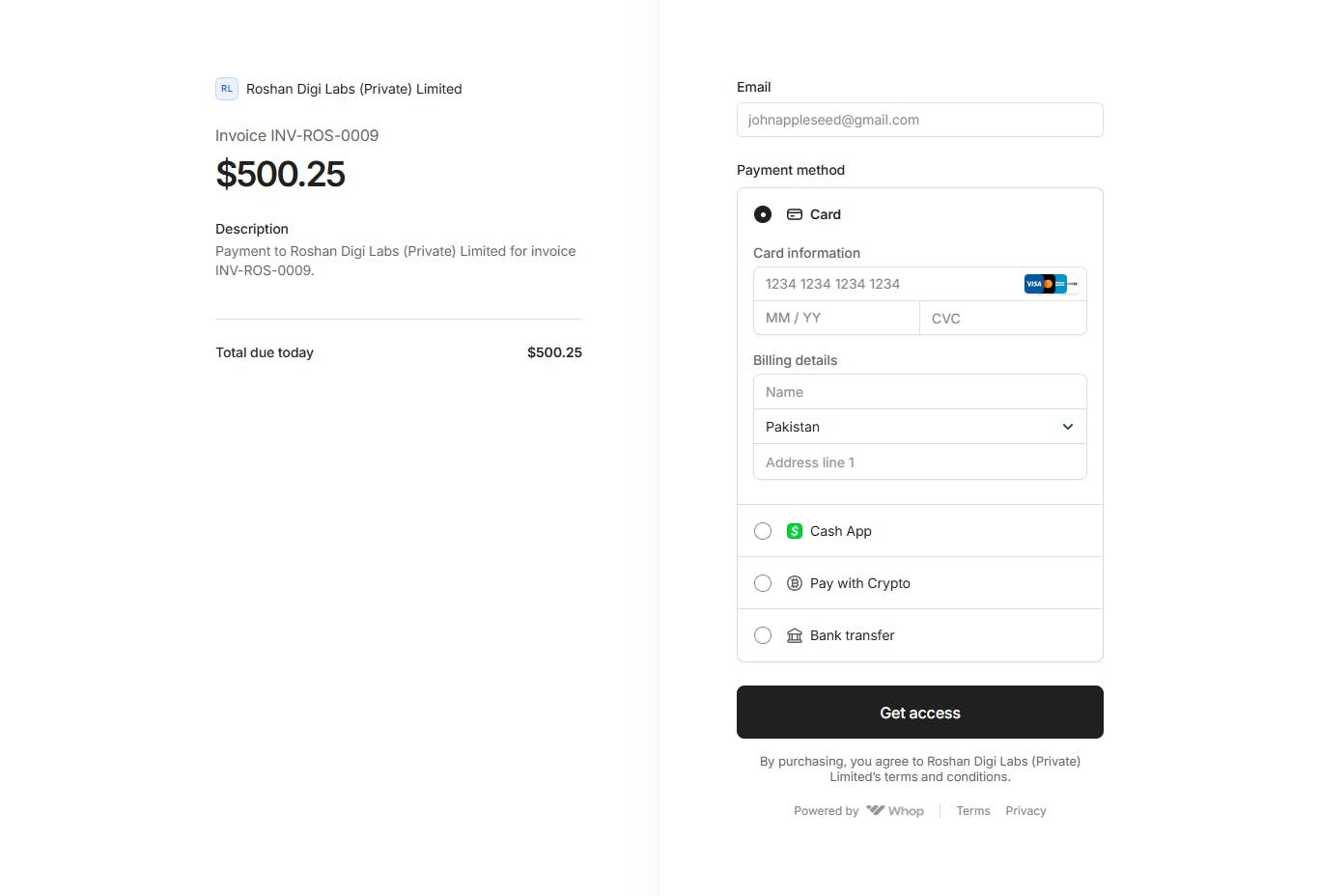 PayTrack CRM - Invoicing Payment System preview 5