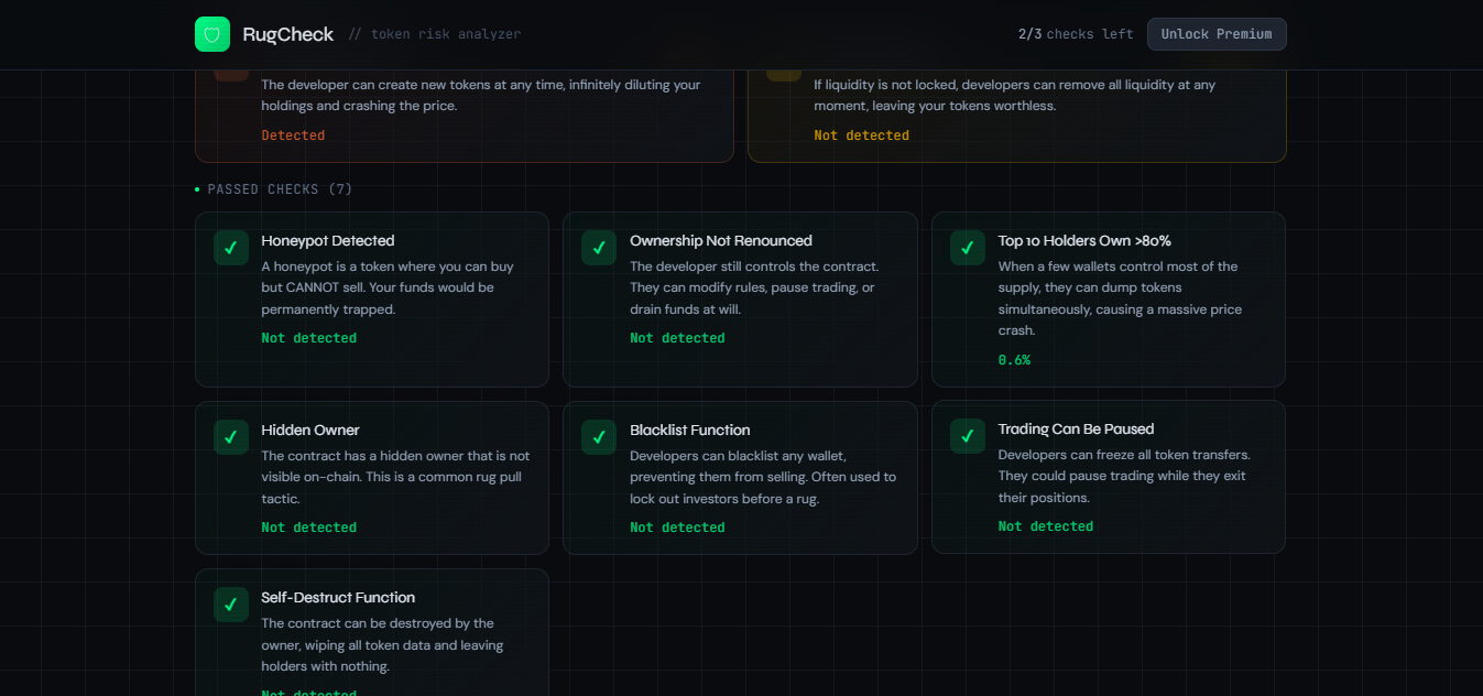 RugCheck preview 3