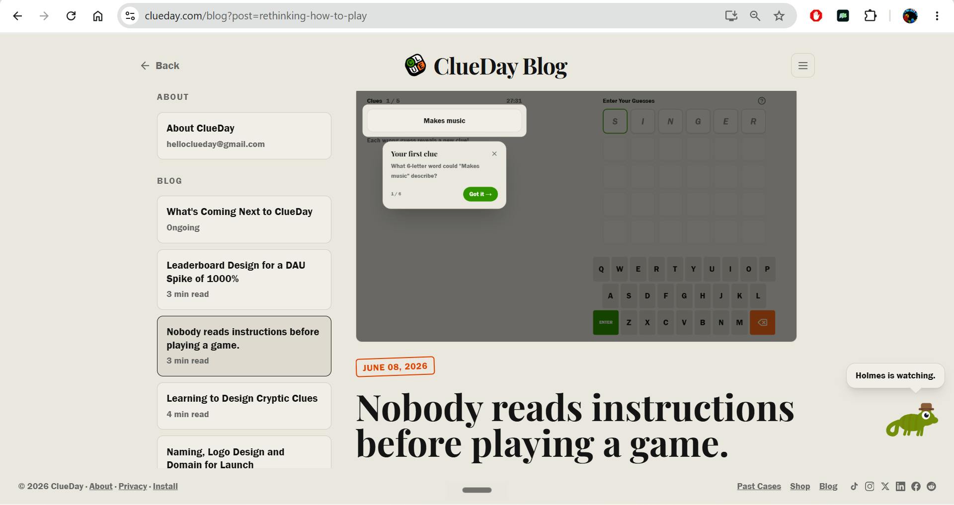 ClueDay preview 7
