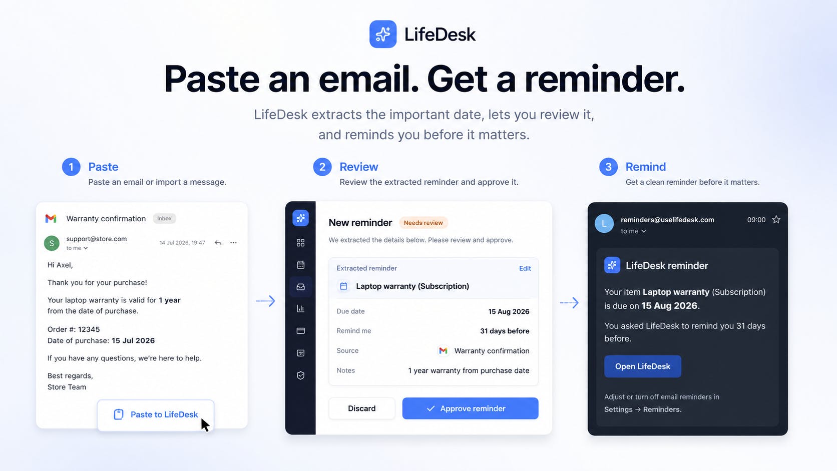 LifeDesk preview 3